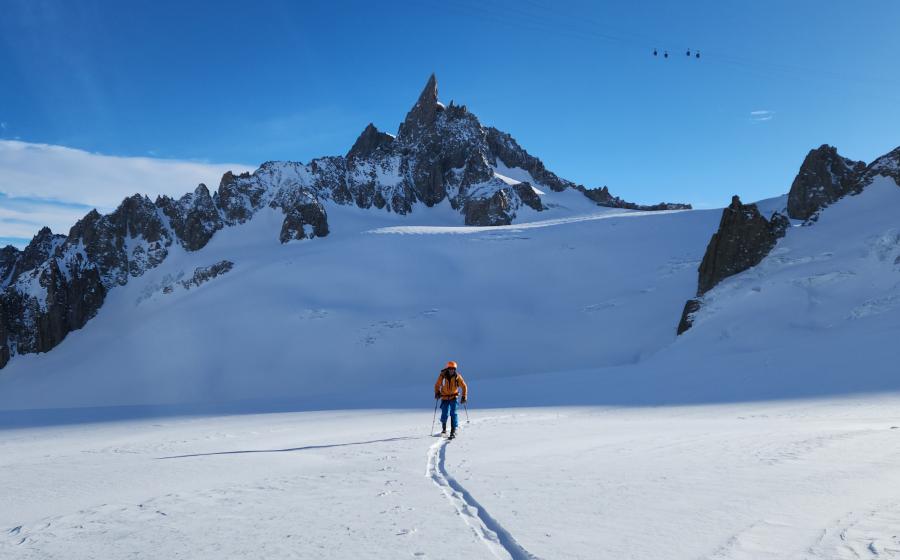 vallee blanche ski de randonnée