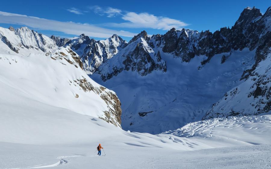 ski vallee blanche