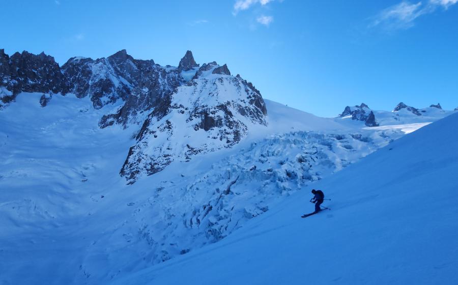 ski touring chamonix