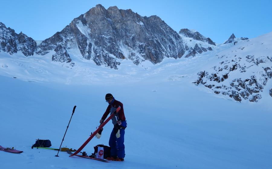 mont blanc ski touring