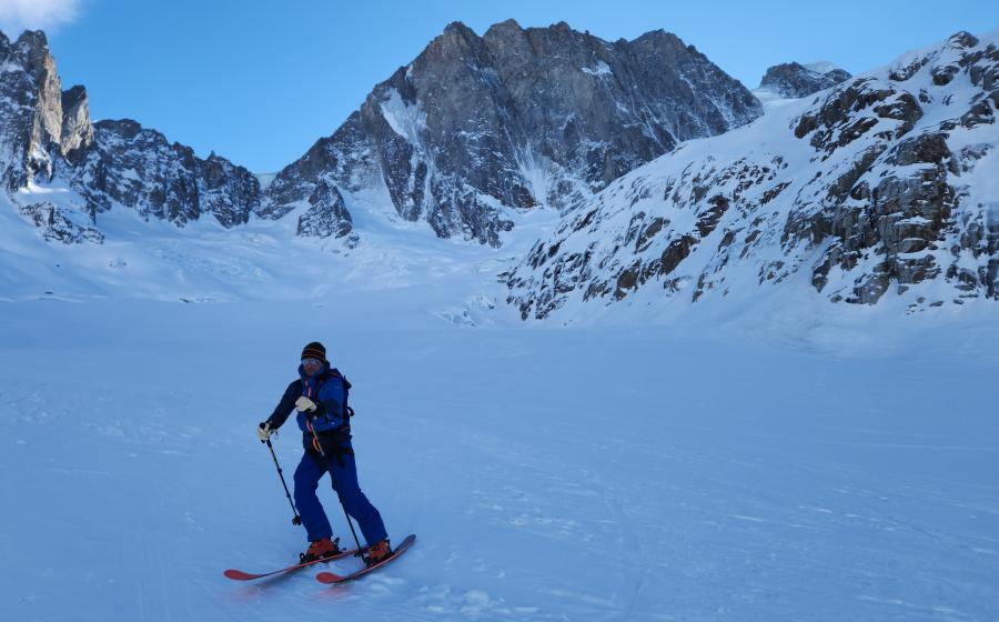 mont blanc ski de randonnée