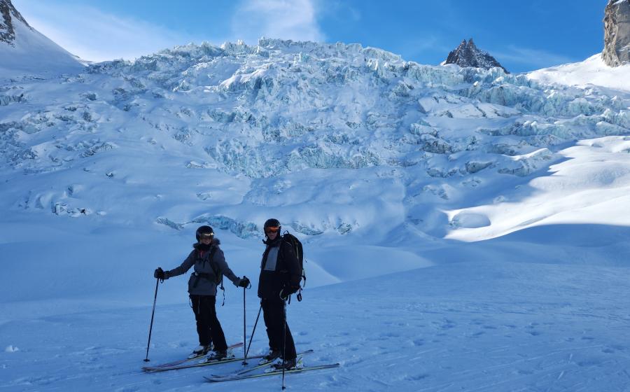 mont blanc ski guide