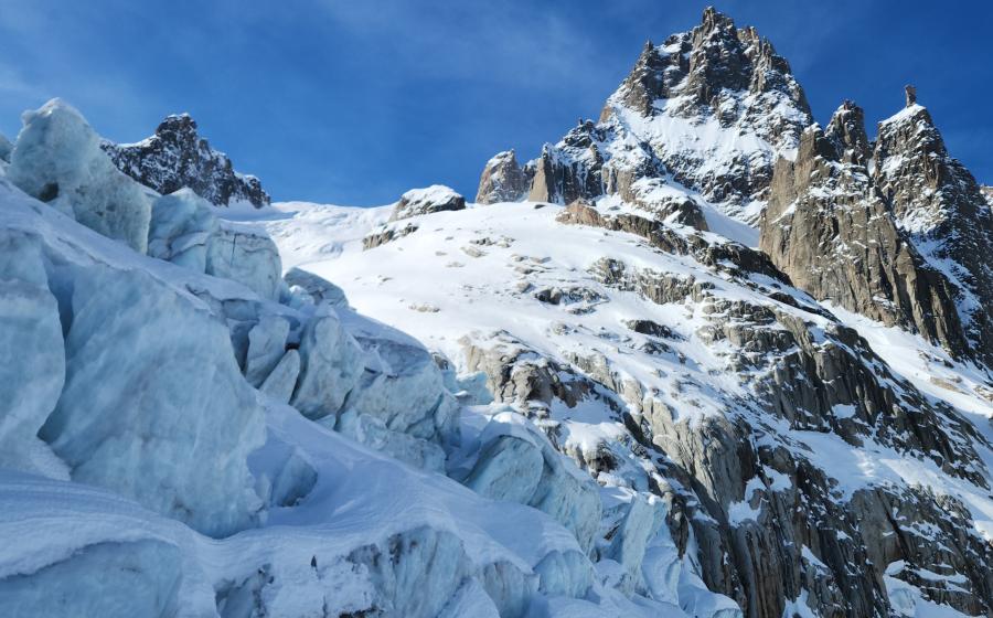 vallee blanche hors piste