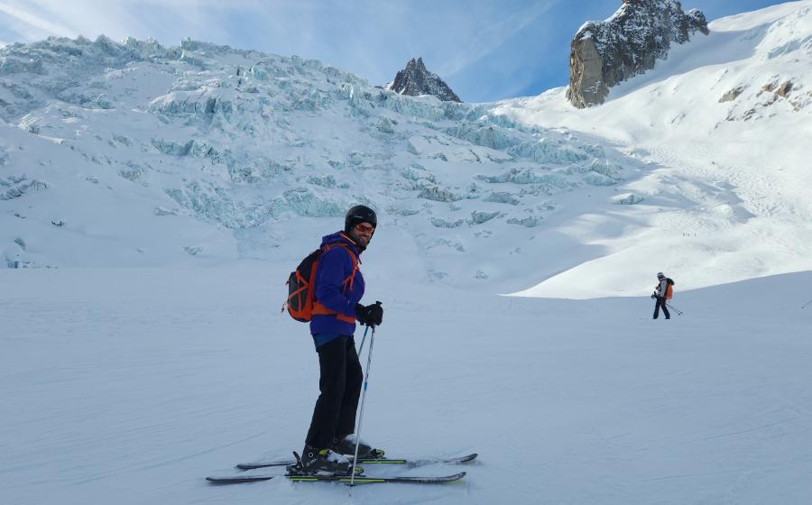 vallee blanche ski guide