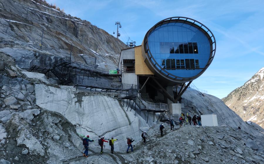 telecabine vallee blanche