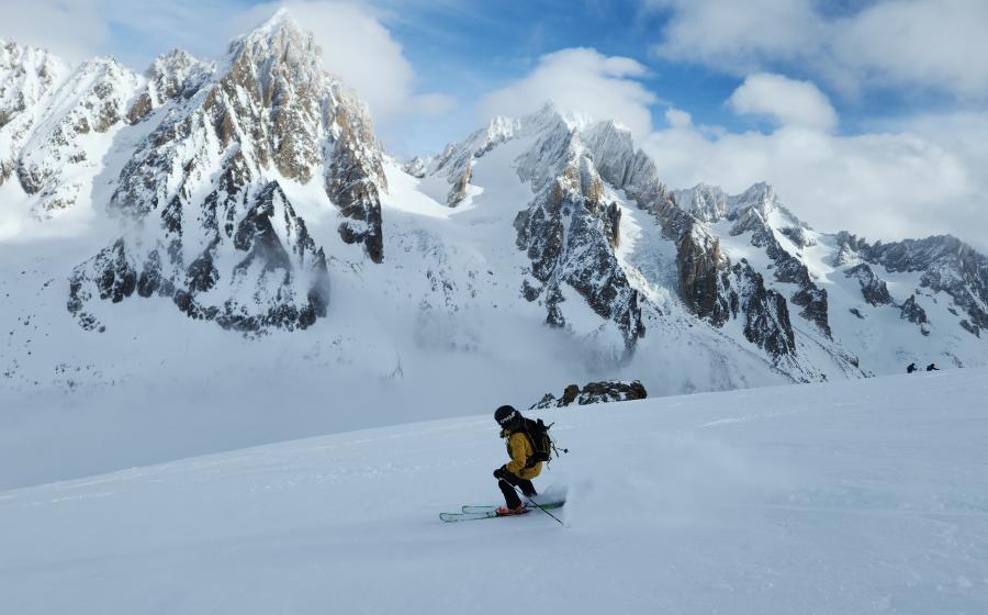 hors piste grands montets