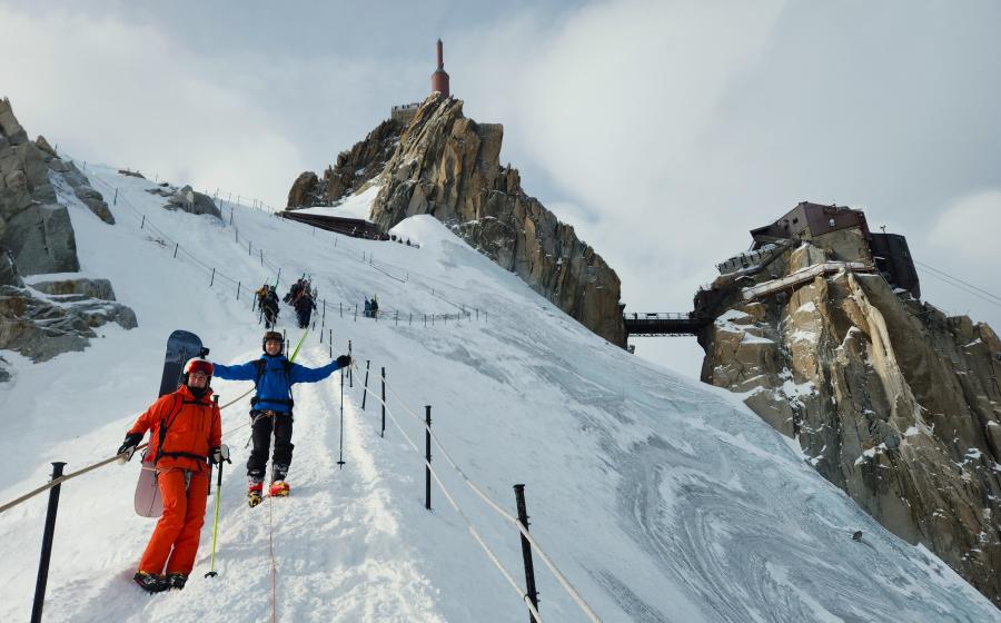 Mont Blanc ski guide