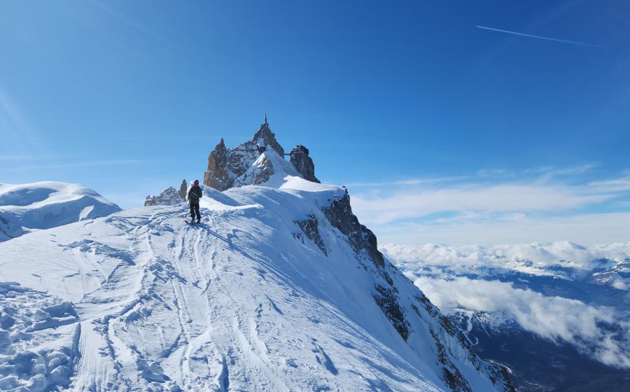vallee blanche ski guide