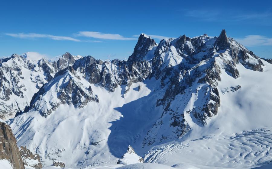 vallee blanche hors piste