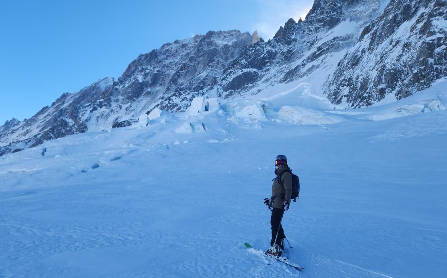 mont blanc ski guide