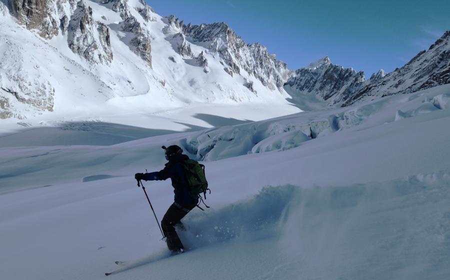 mont blanc ski guide