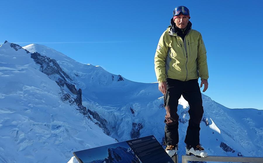 En compagnie des guides de Chamonix Mont Blanc, Chamonixskiguide école de ski et haute montagne