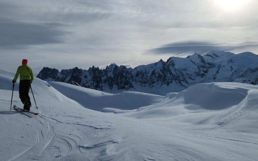 chamonix ski touring