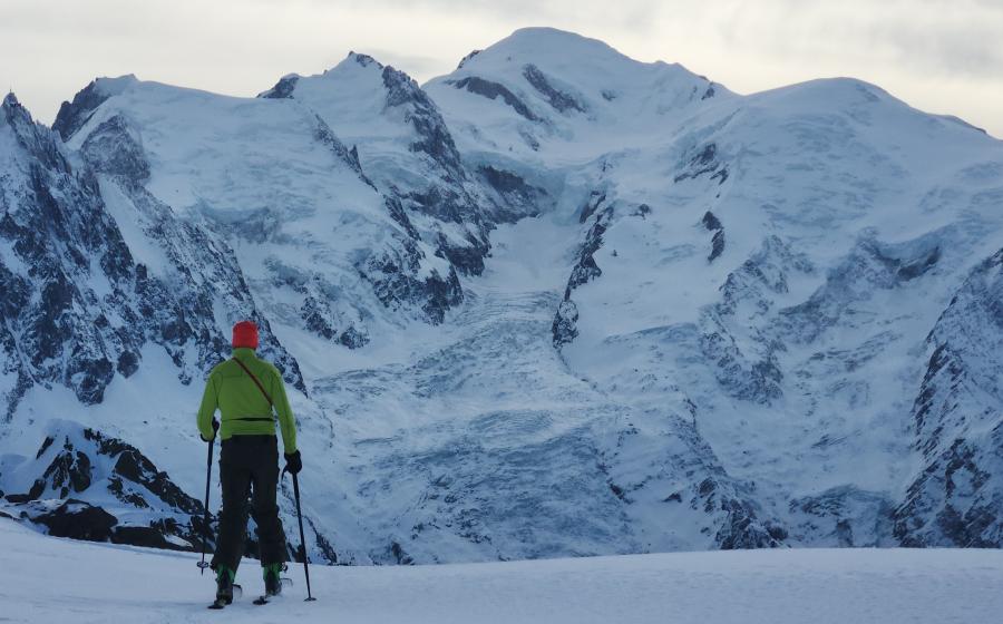 mont blanc ski guide