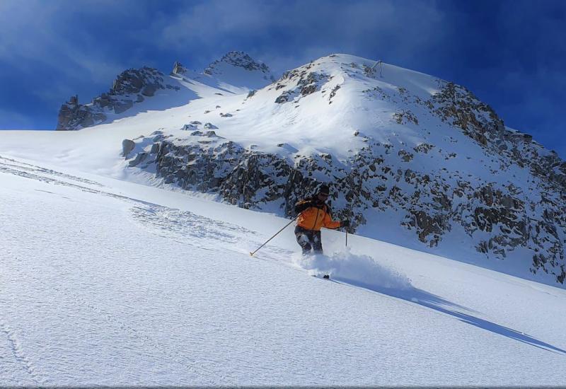 Ski de Randonnée au top des Grands Montets