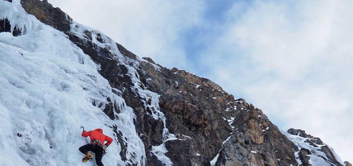 Ice Climbing in Chamonix