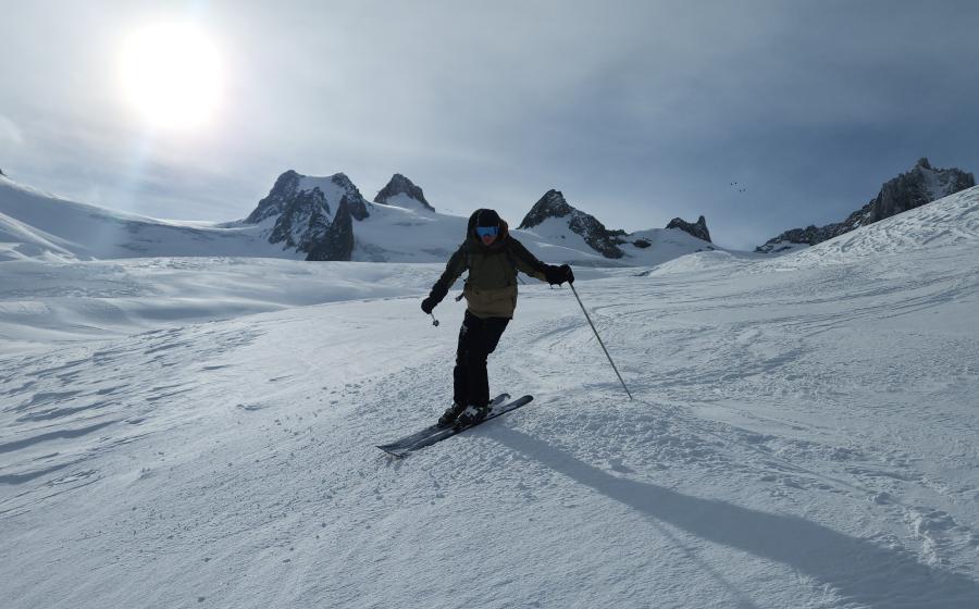 mont blanc ski guide