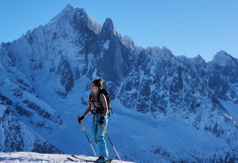 chamonix ski touring