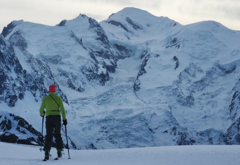 Ski touring chamonix