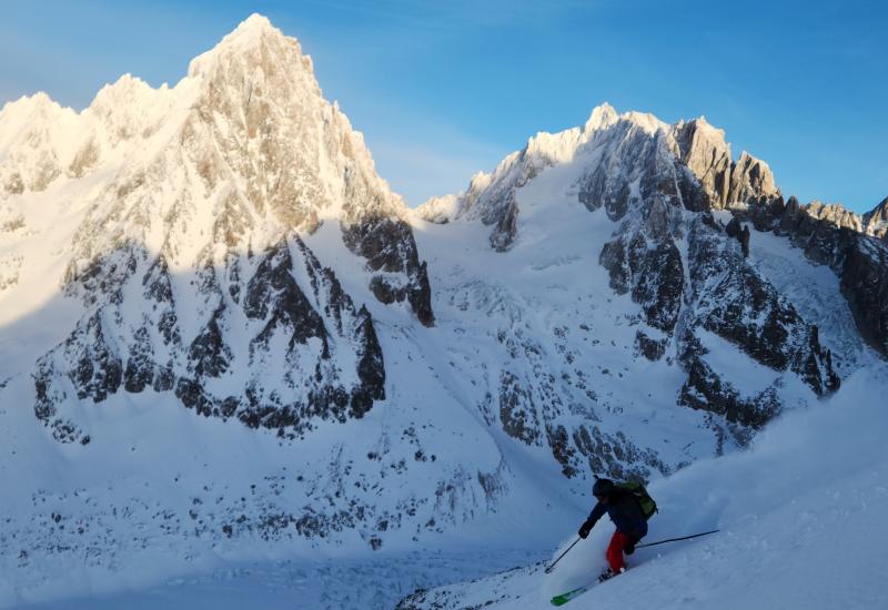 Grands Montets chamonix ski guide