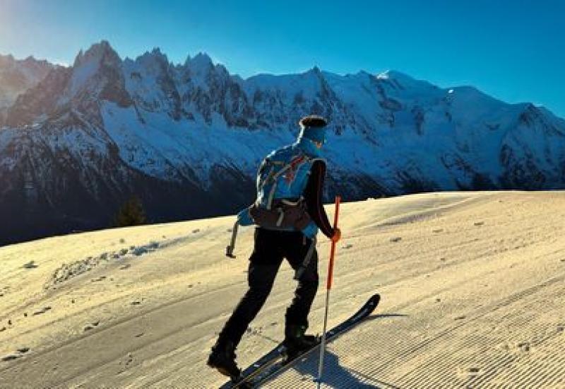 ski touring flégère