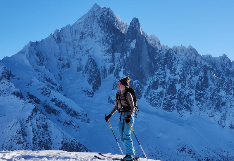 Ski de Randonnée à Chamonix Balme et Le Tour